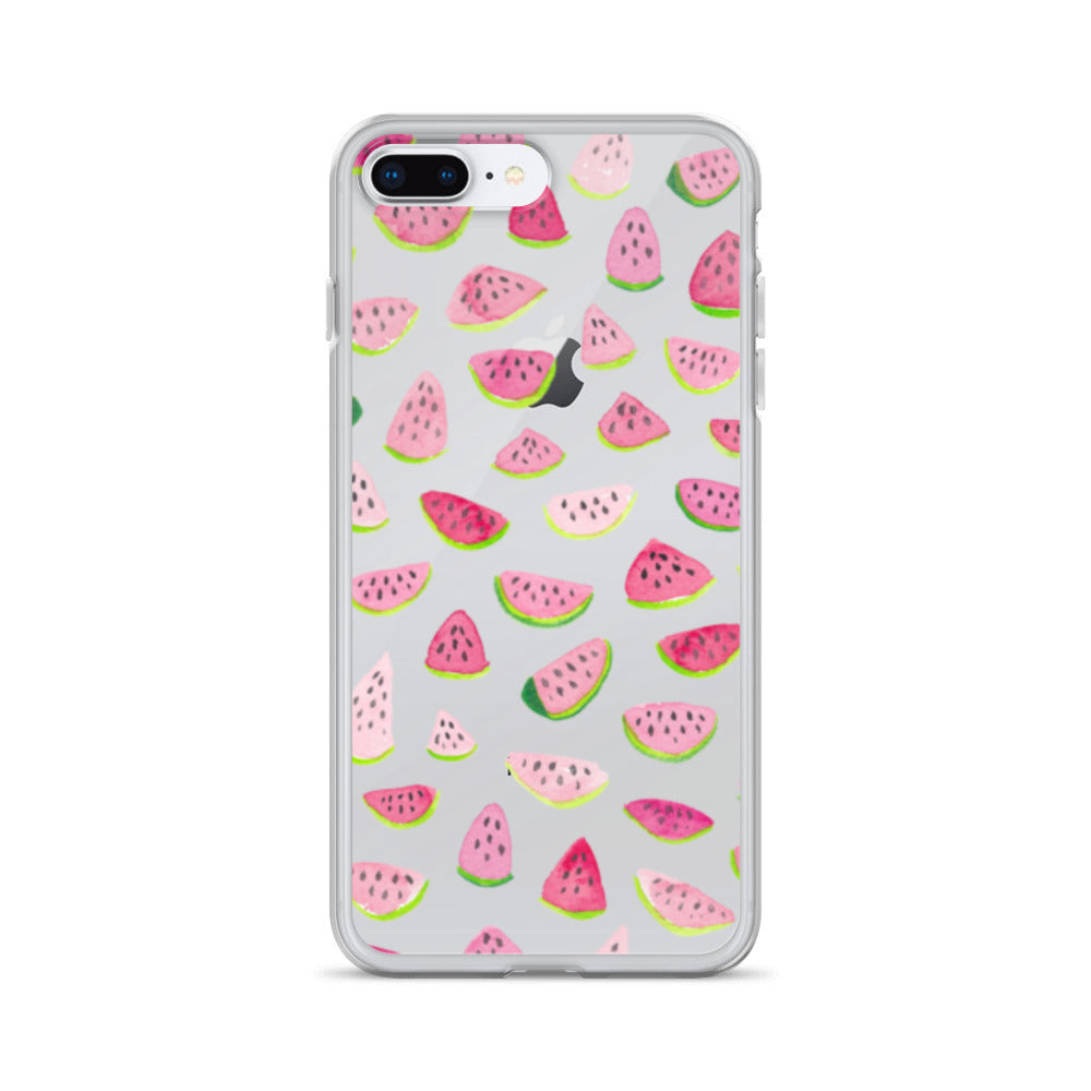 Clear Case for iPhone® Watermelon