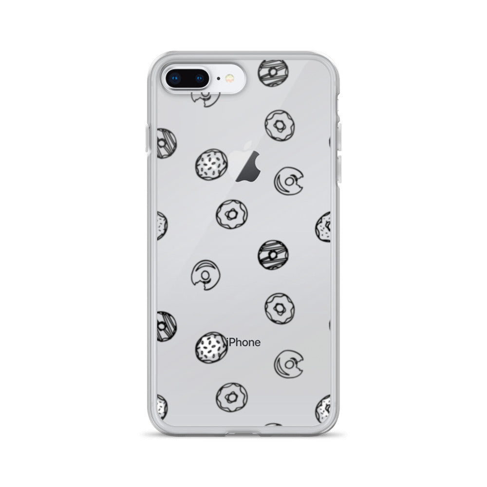 Clear Case for iPhone® Donuts