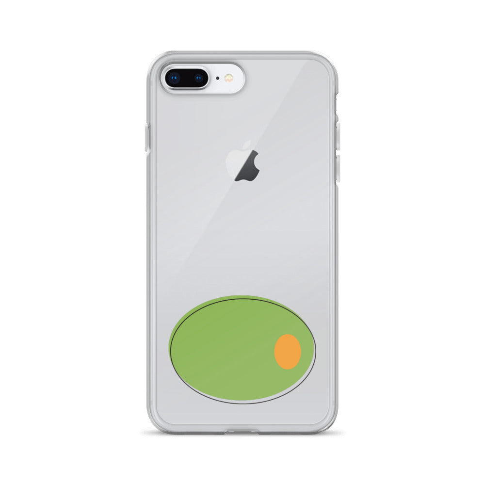 Clear Case for iPhone® Olive