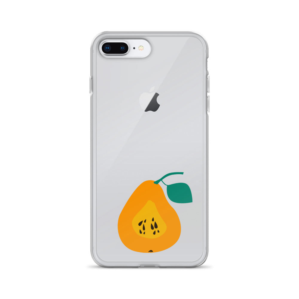 Clear Case for iPhone® Pear