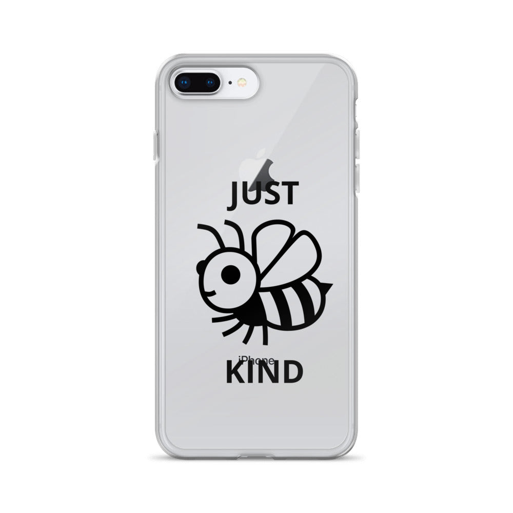 Clear Case for iPhone® Just Be Kind