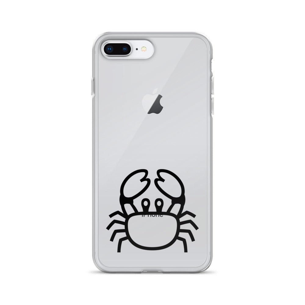 Clear Case for iPhone® Crab