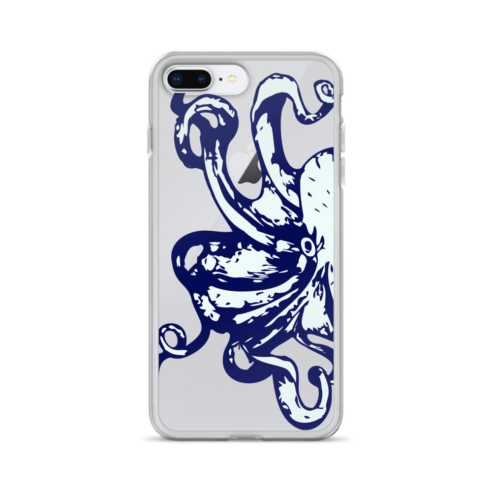 Clear Case for iPhone® Kraken