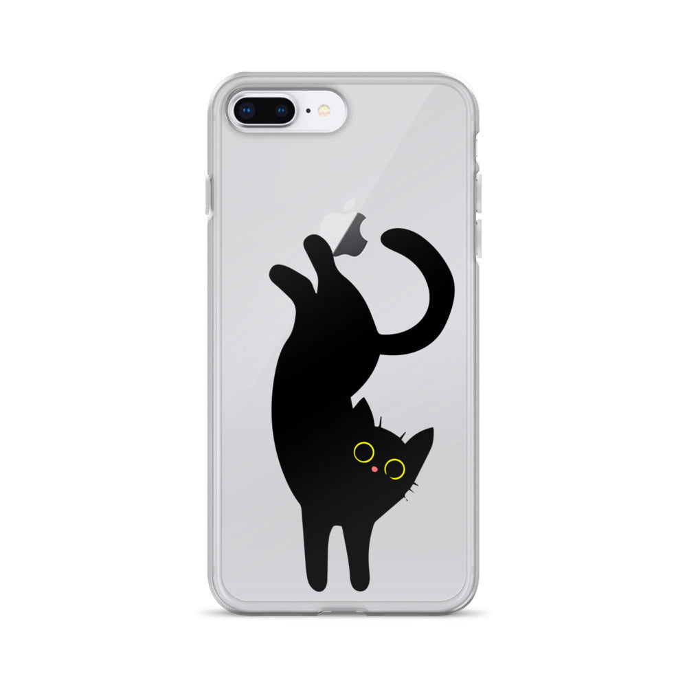 Clear Case for iPhone® Playful Cat
