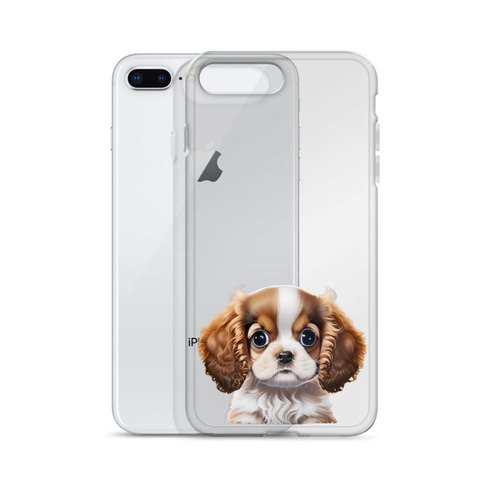 Clear Case for iPhone® Cavelier King Charles Spaniel Puppy