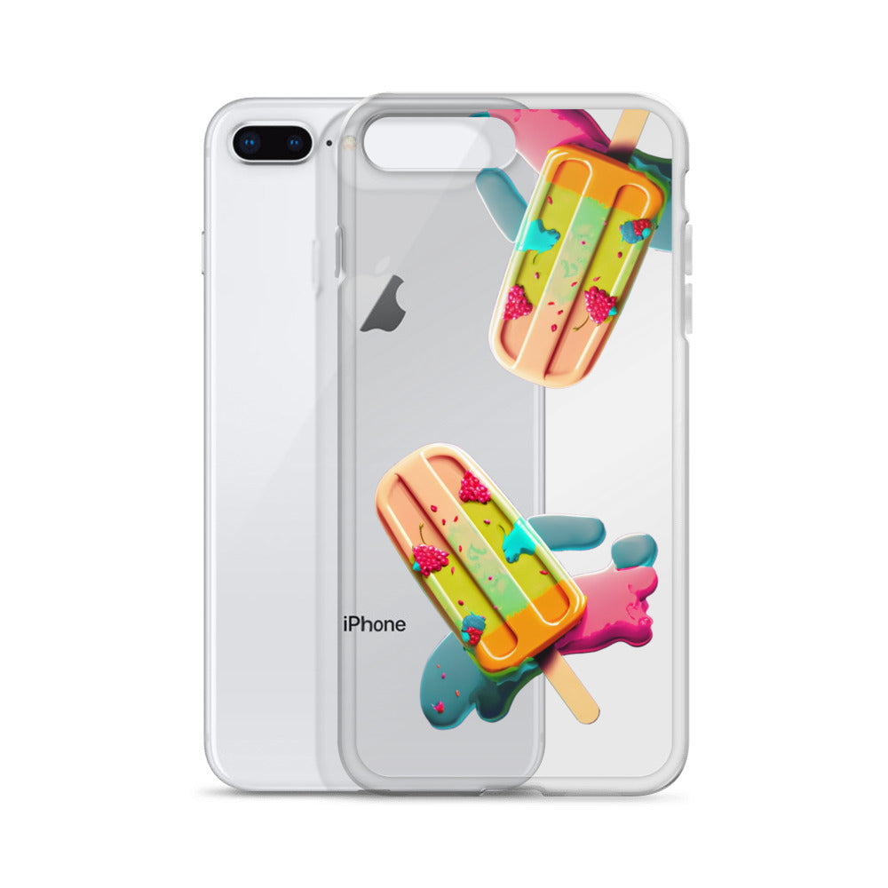 Clear Case for iPhone® Ice Pop