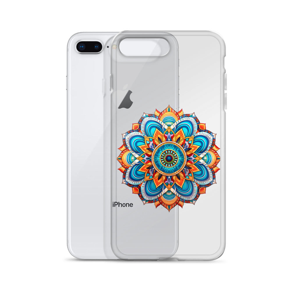 Clear Case for iPhone® Mandala 1