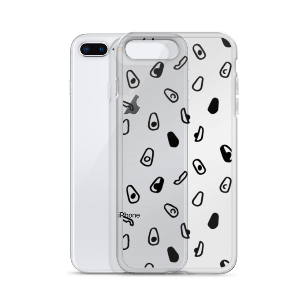 Clear Case for iPhone® Avocados