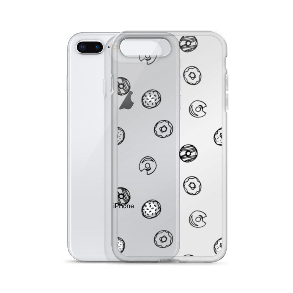 Clear Case for iPhone® Donuts