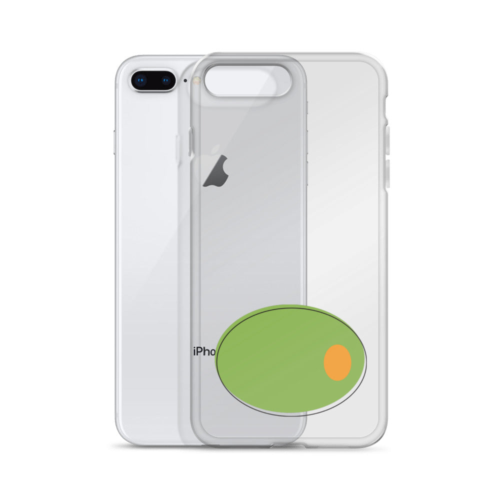 Clear Case for iPhone® Olive