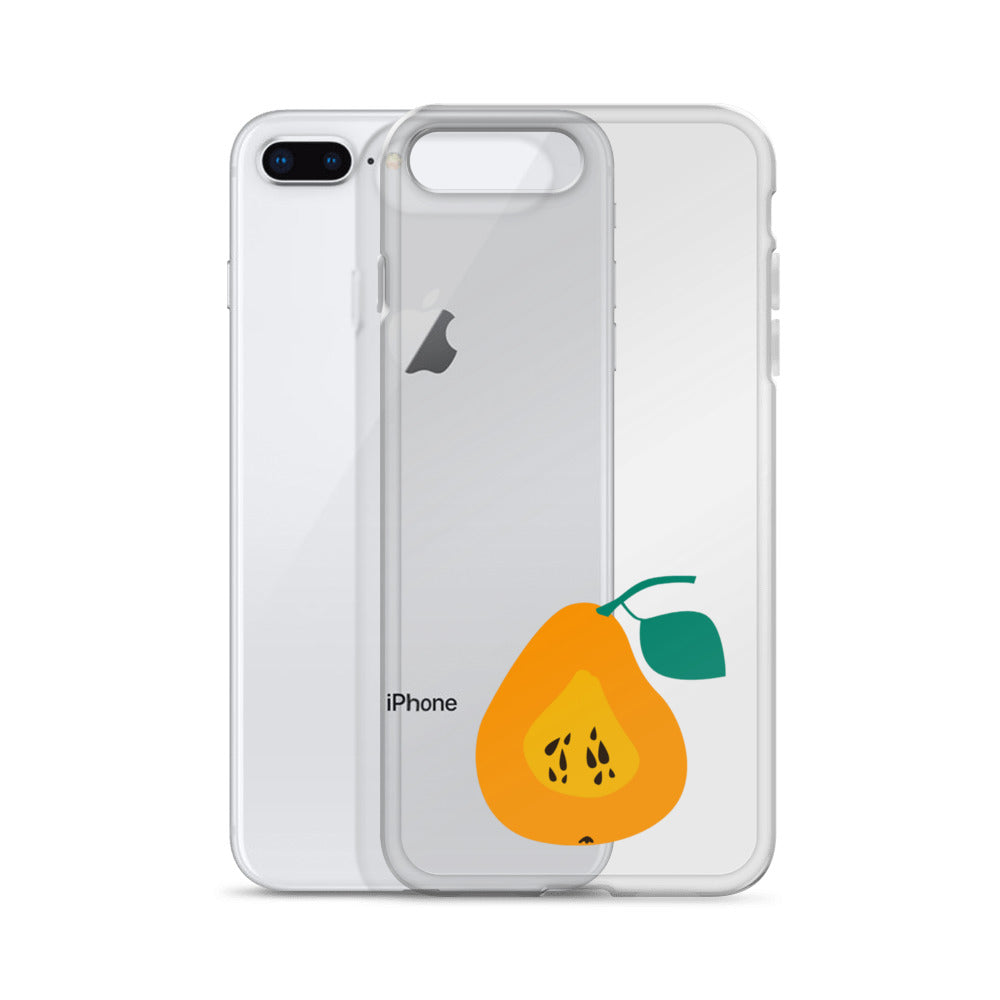 Clear Case for iPhone® Pear