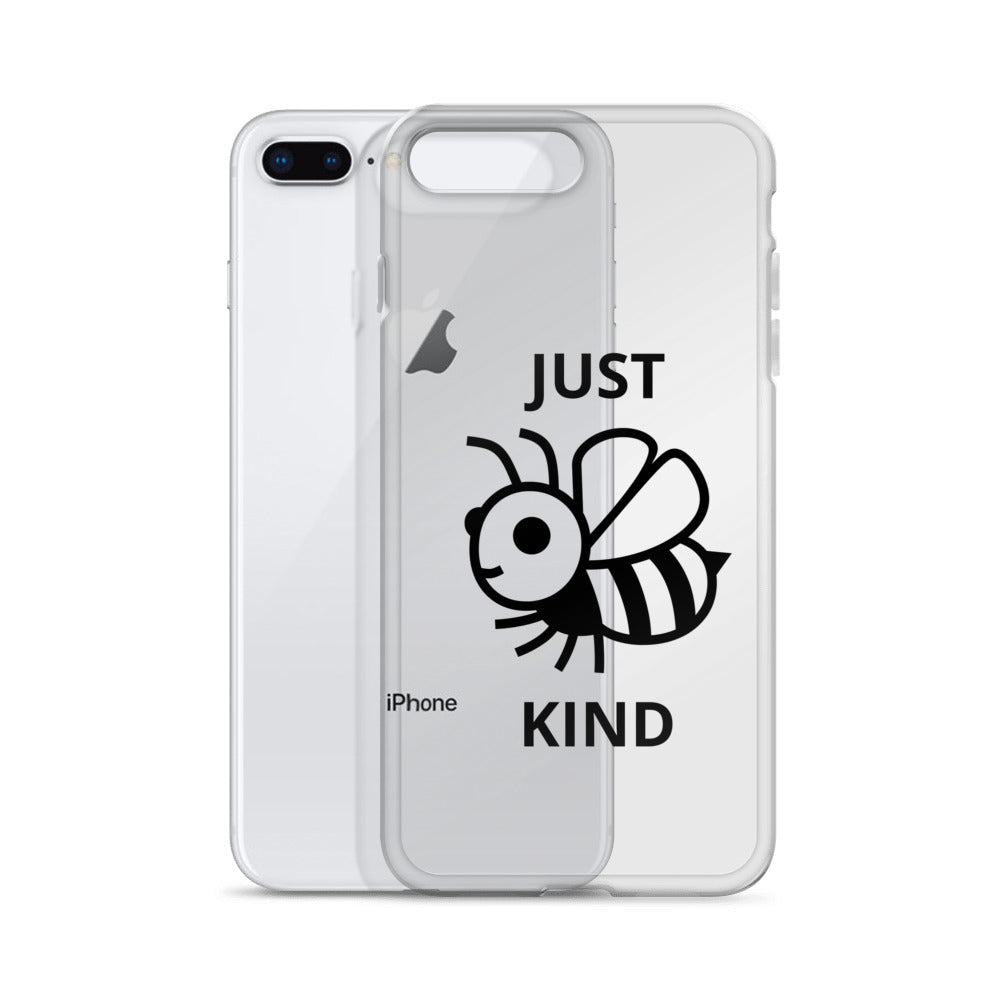 Clear Case for iPhone® Just Be Kind