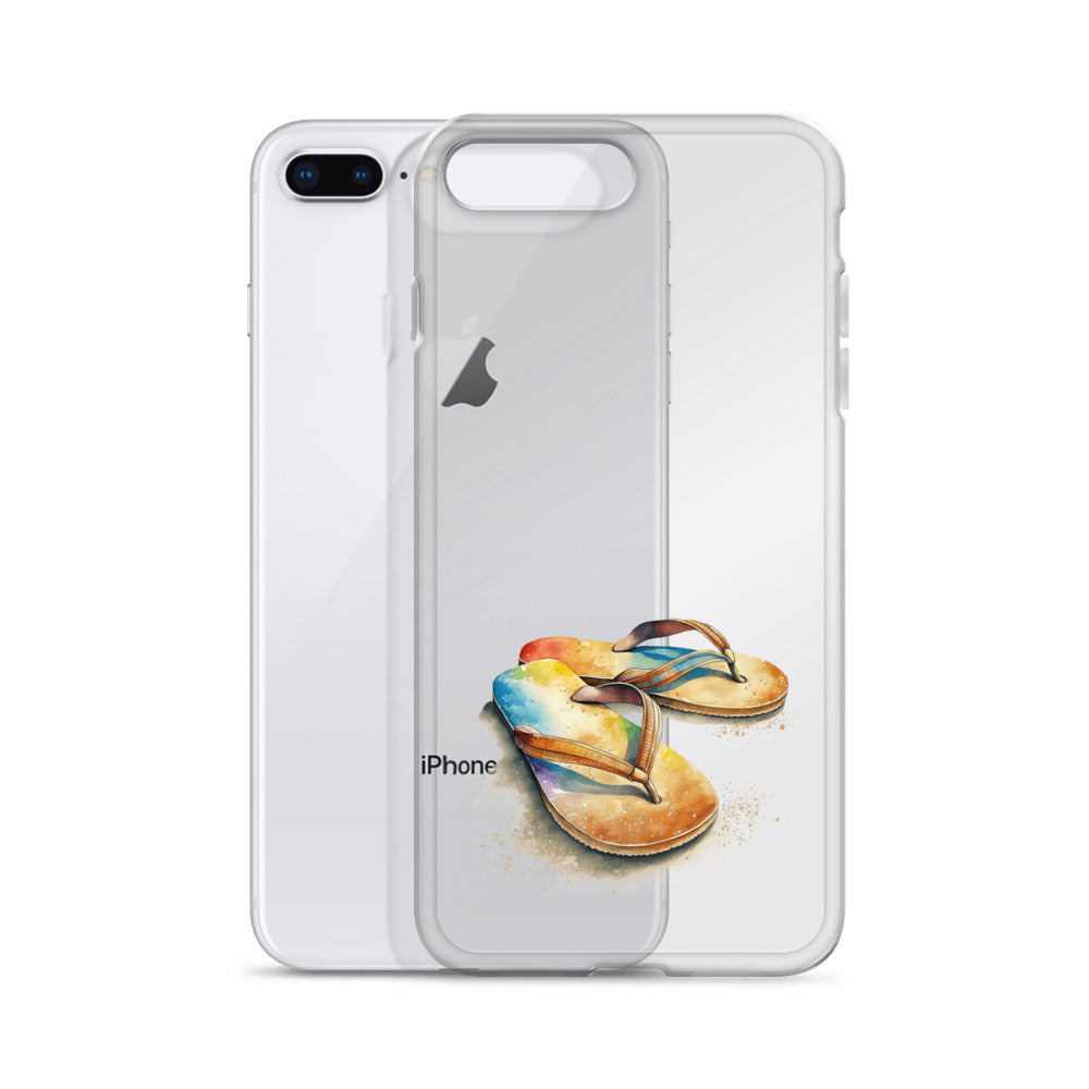 Clear Case for iPhone® Flip Flops