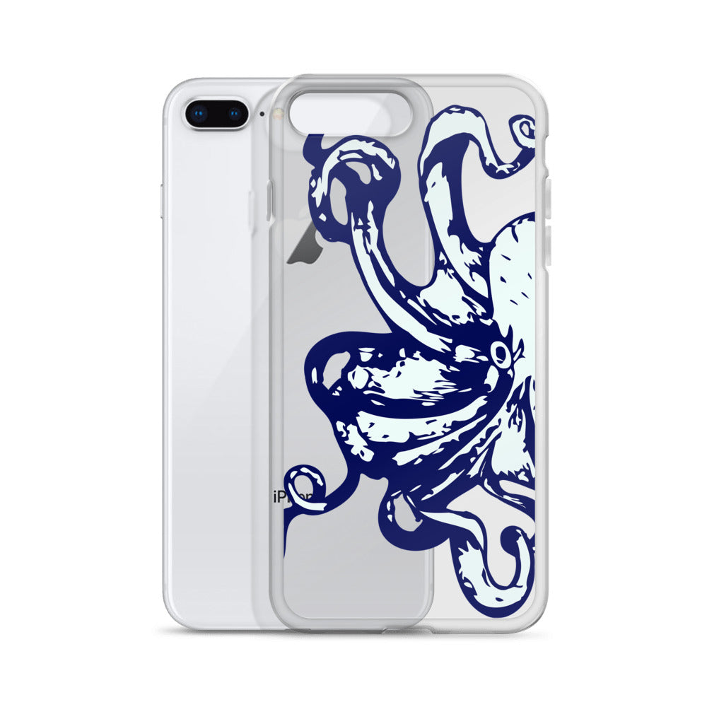 Clear Case for iPhone® Kraken