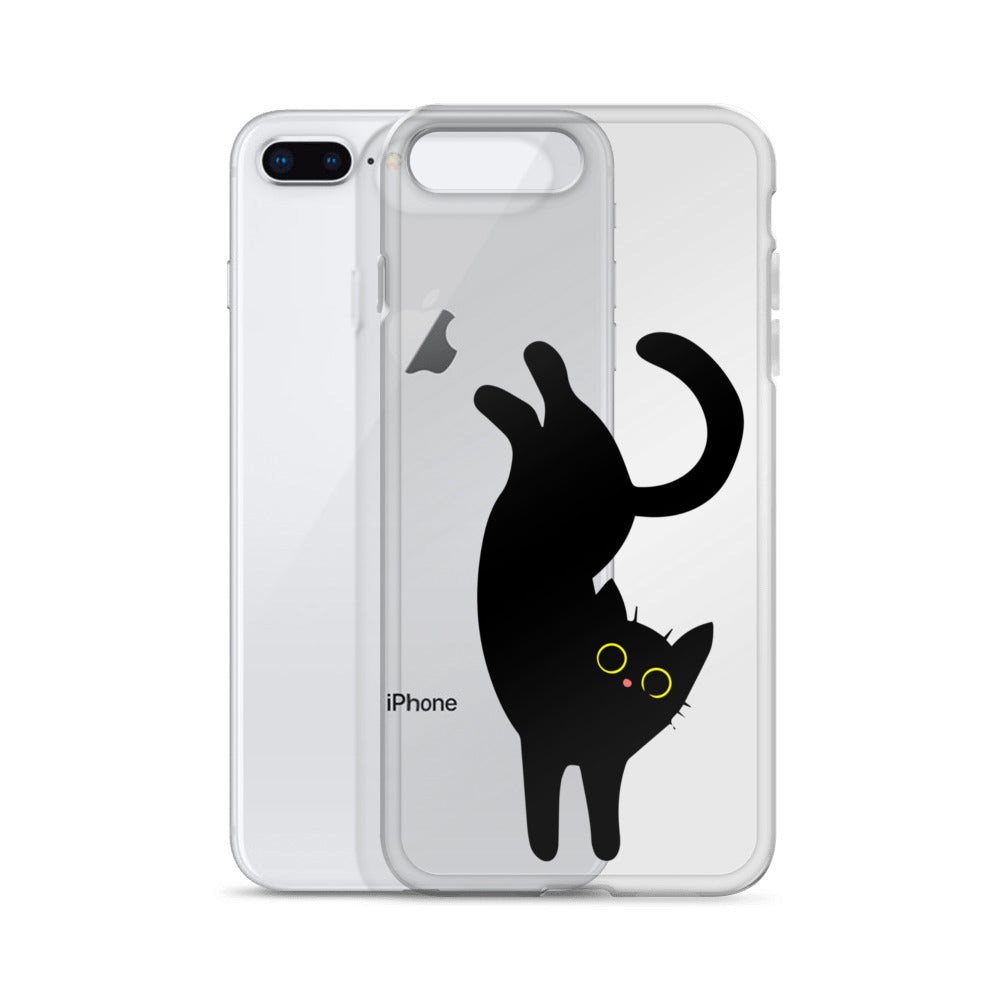 Clear Case for iPhone® Playful Cat