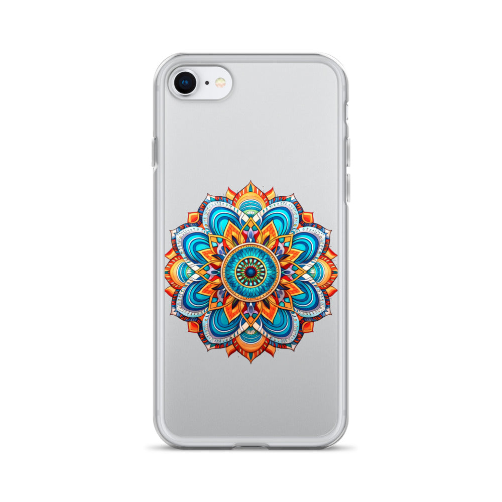 Clear Case for iPhone® Mandala 1