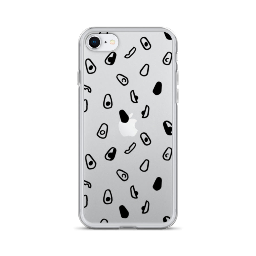 Clear Case for iPhone® Avocados