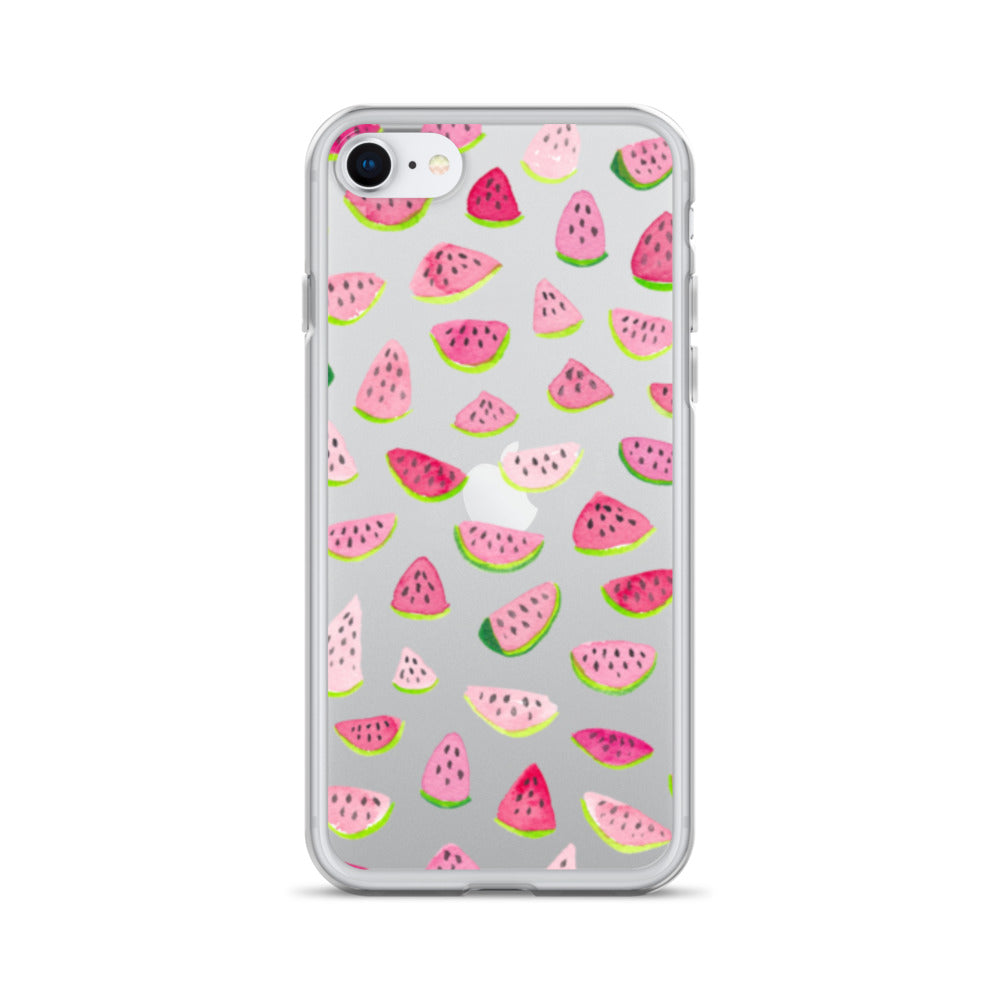 Clear Case for iPhone® Watermelon