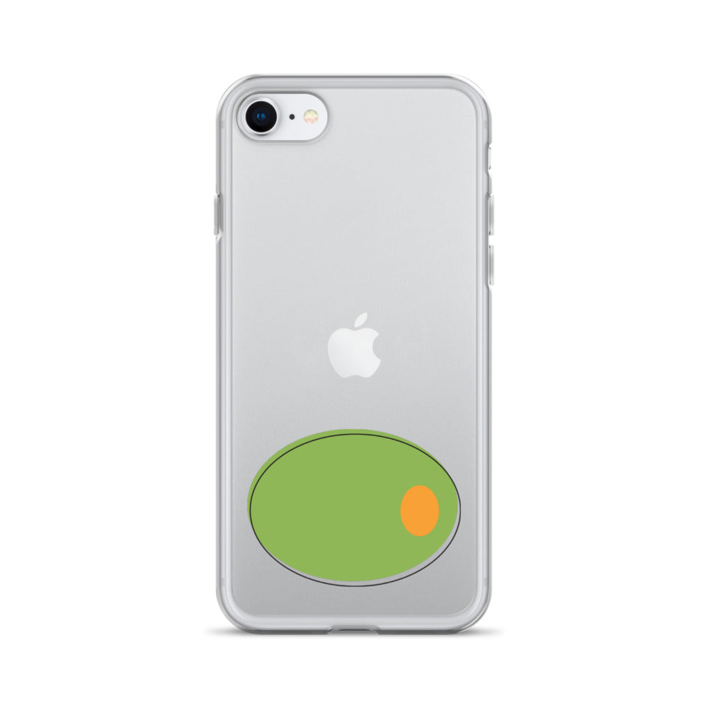 Clear Case for iPhone® Olive