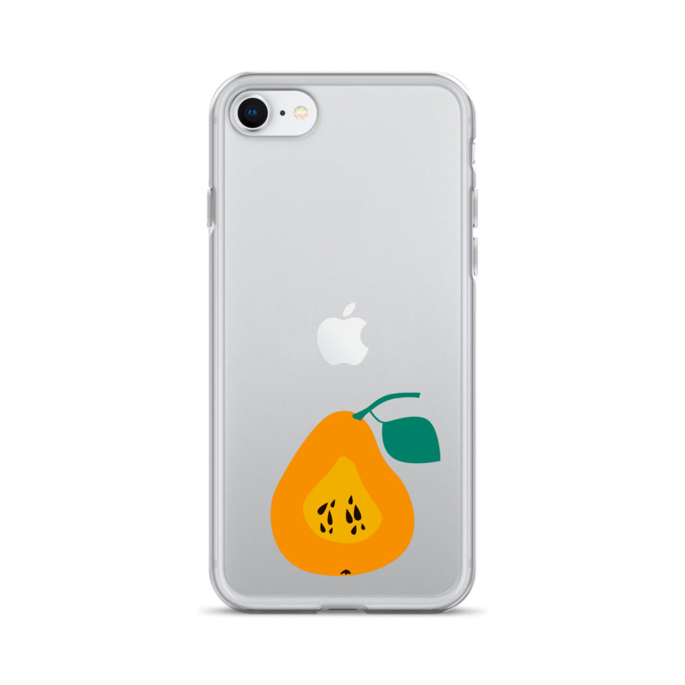 Clear Case for iPhone® Pear