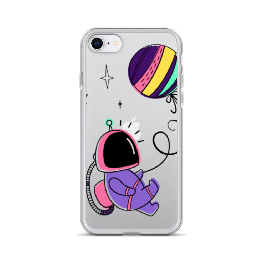 Clear Case for iPhone® Astronaut 2