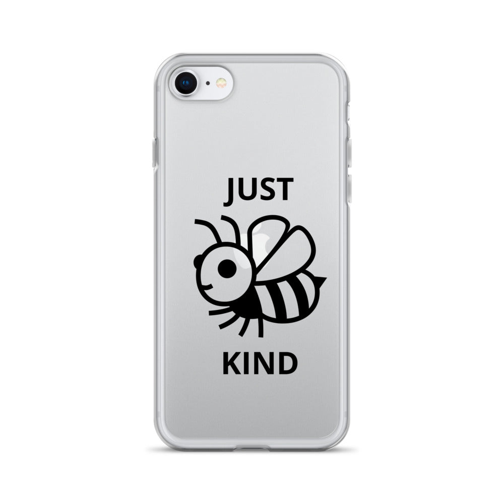 Clear Case for iPhone® Just Be Kind