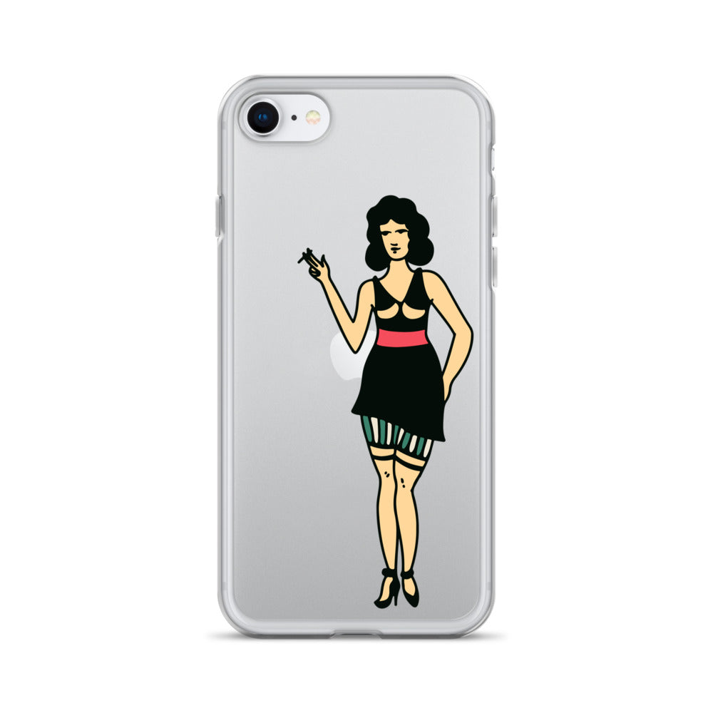 Clear Case for iPhone® Tattoo Woman 2