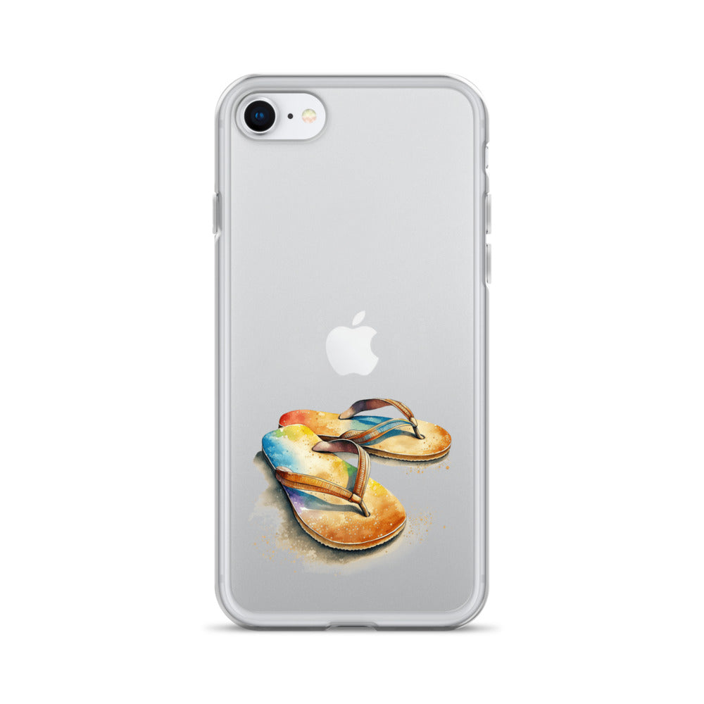 Clear Case for iPhone® Flip Flops