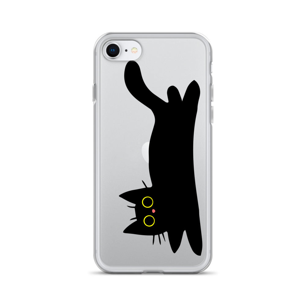 Clear Case for iPhone® Black Cat