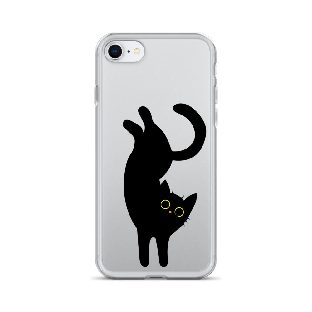 Clear Case for iPhone® Playful Cat