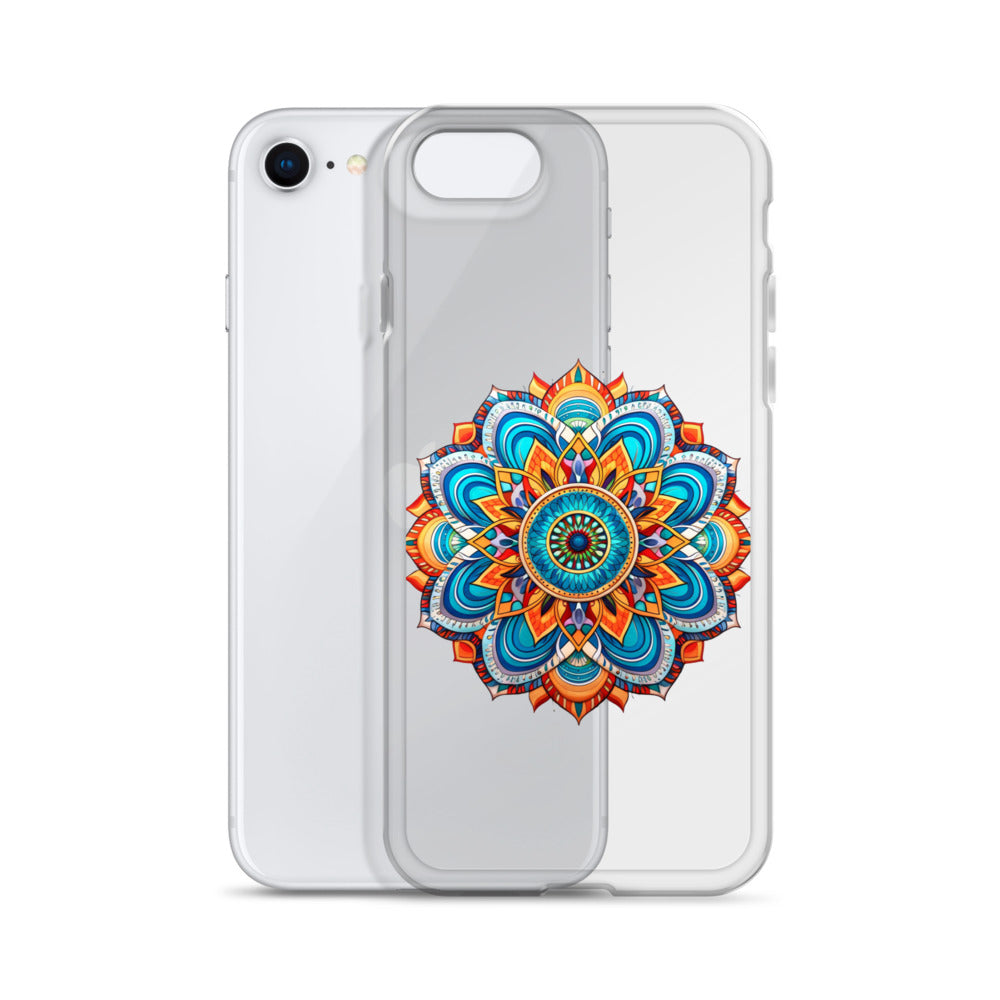 Clear Case for iPhone® Mandala 1