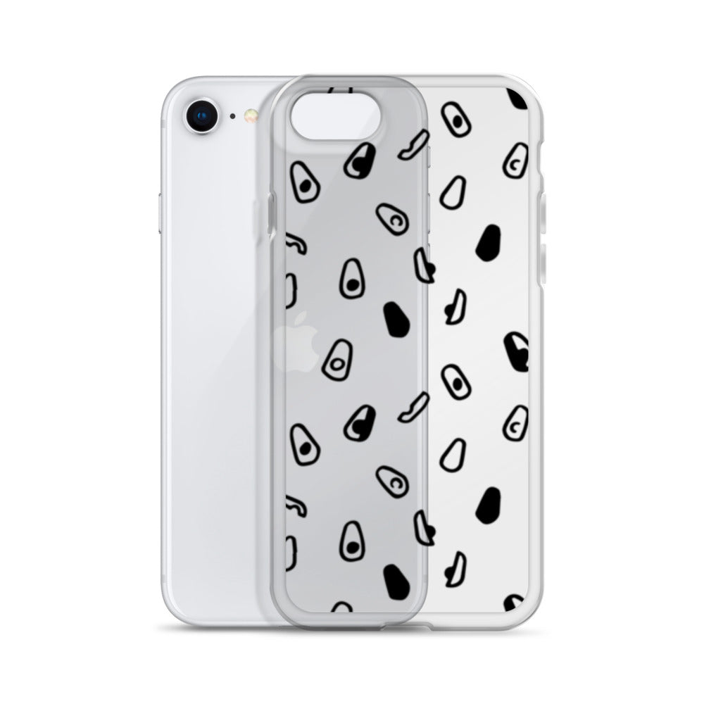 Clear Case for iPhone® Avocados