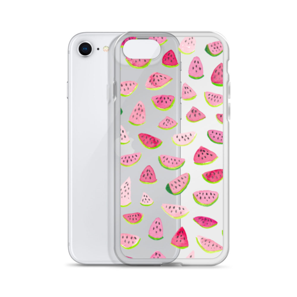 Clear Case for iPhone® Watermelon