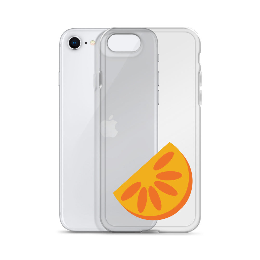 Clear Case for iPhone® Orange