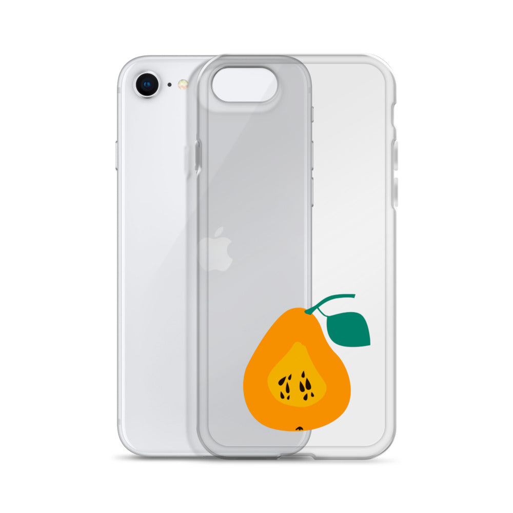 Clear Case for iPhone® Pear