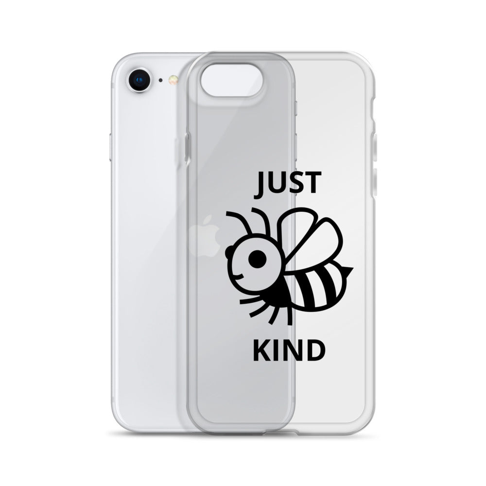 Clear Case for iPhone® Just Be Kind