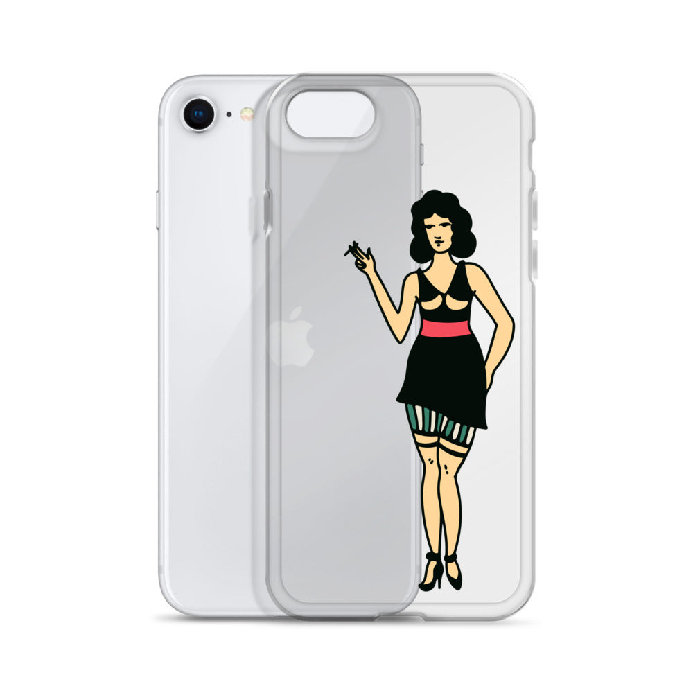 Clear Case for iPhone® Tattoo Woman 2