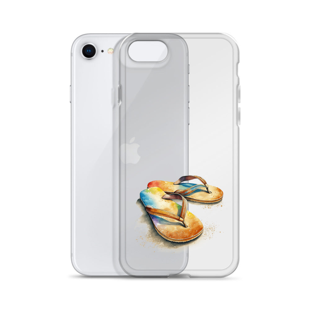 Clear Case for iPhone® Flip Flops