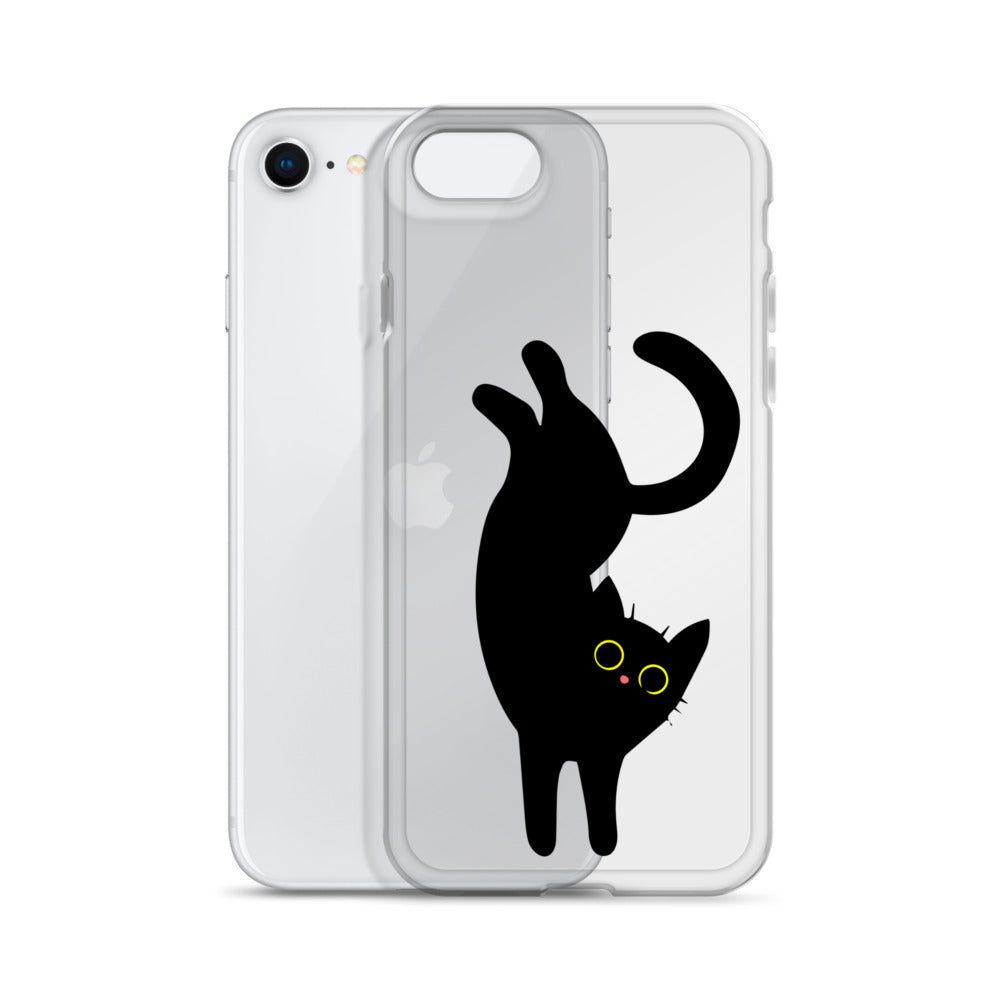 Clear Case for iPhone® Playful Cat
