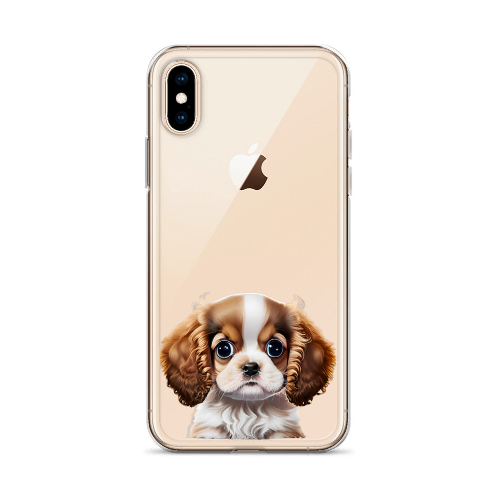 Clear Case for iPhone® Cavelier King Charles Spaniel Puppy