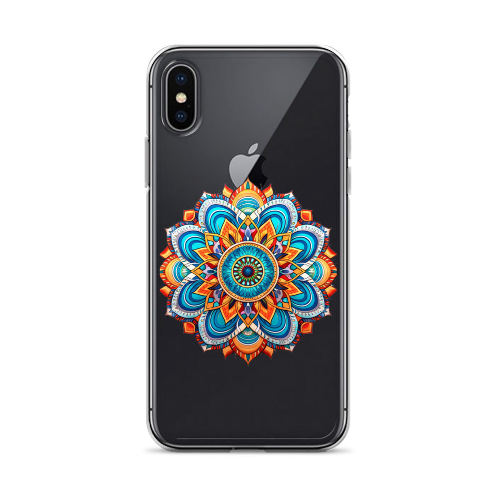 Clear Case for iPhone® Mandala 1