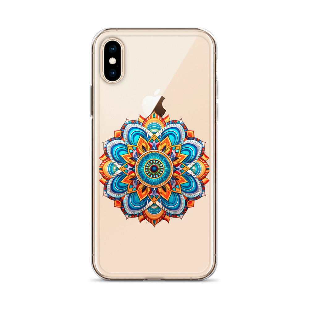 Clear Case for iPhone® Mandala 1