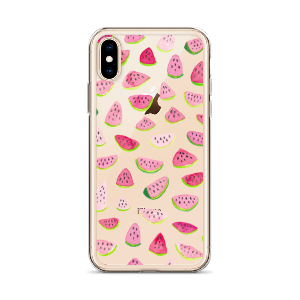 Clear Case for iPhone® Watermelon