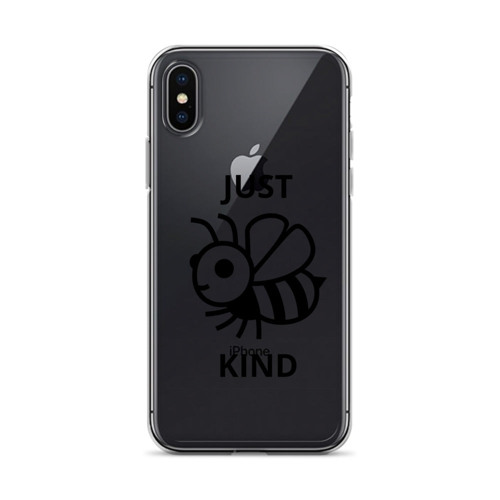 Clear Case for iPhone® Just Be Kind