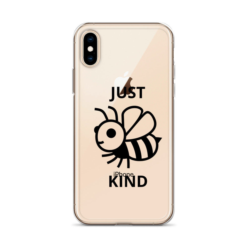 Clear Case for iPhone® Just Be Kind