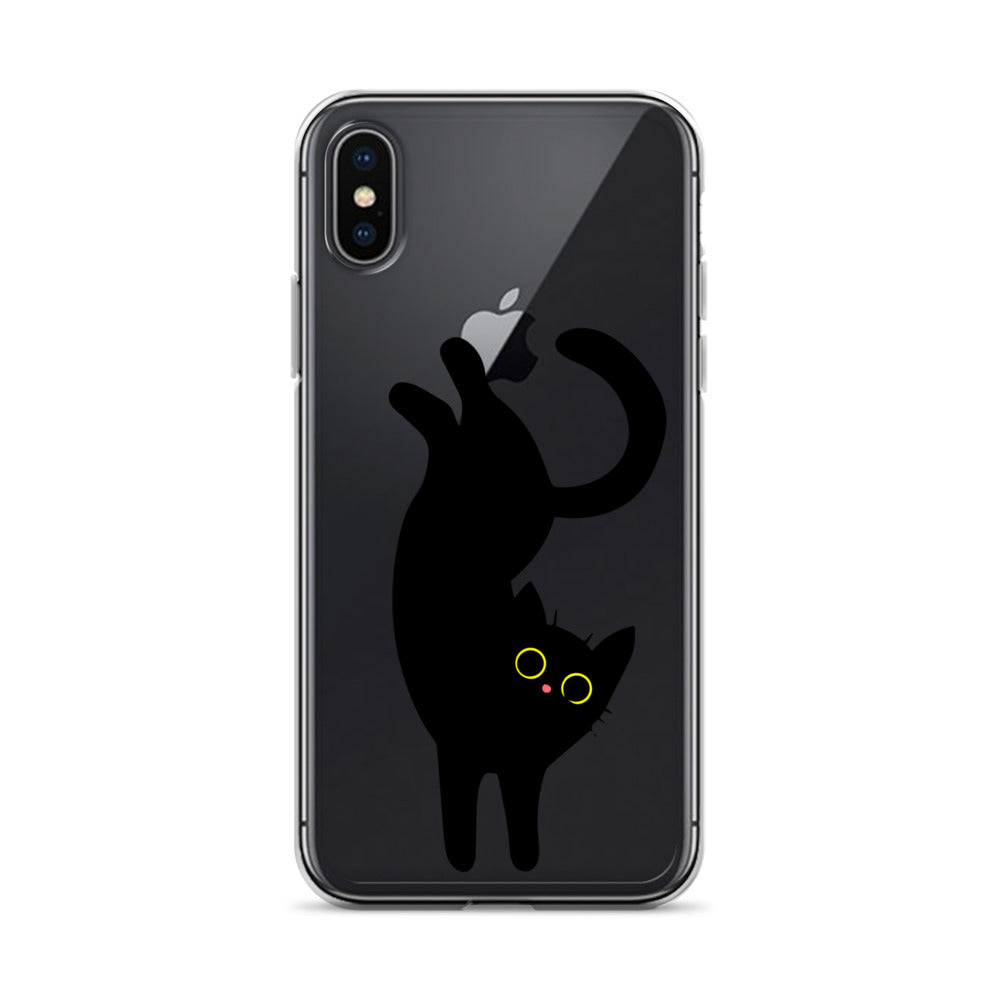 Clear Case for iPhone® Playful Cat
