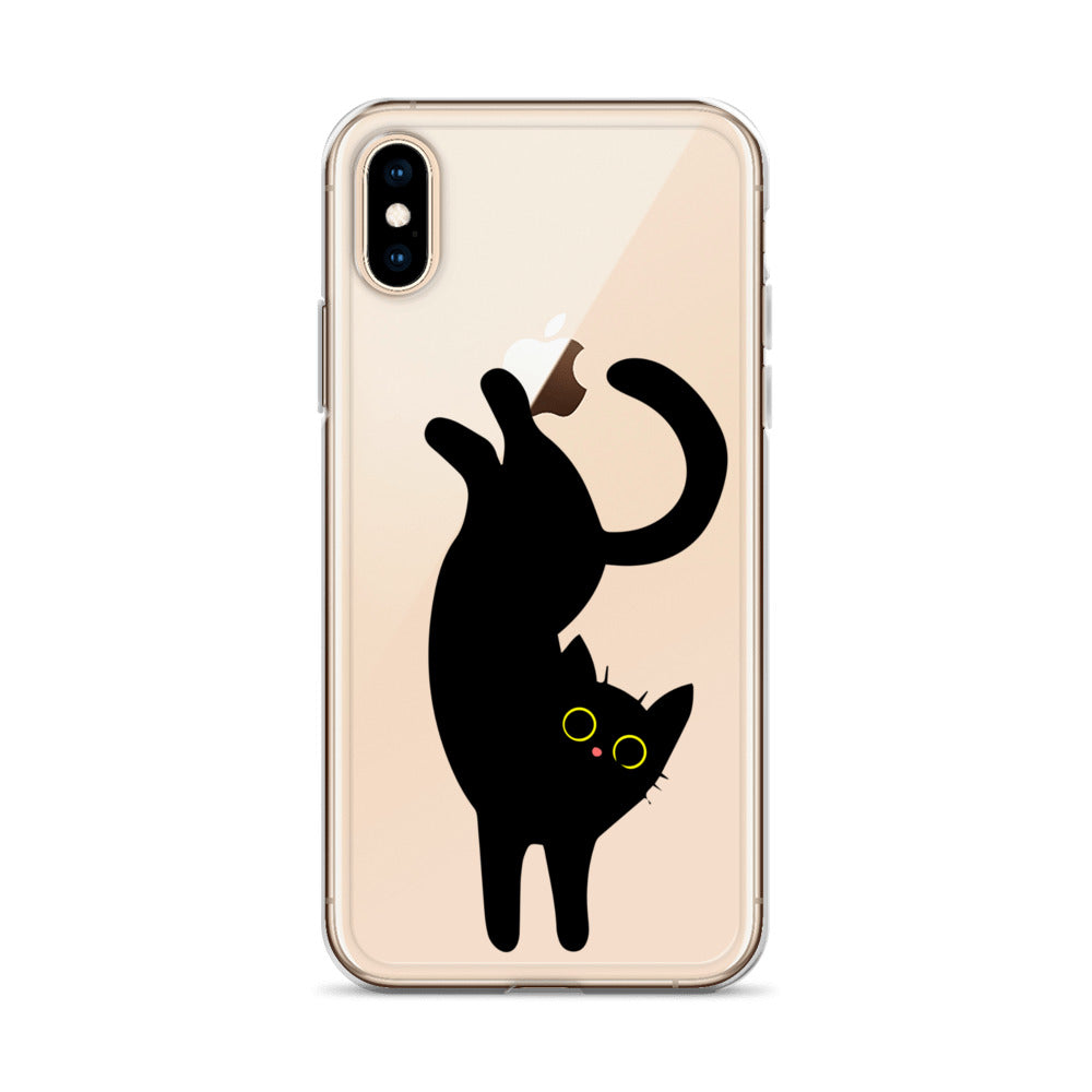Clear Case for iPhone® Playful Cat