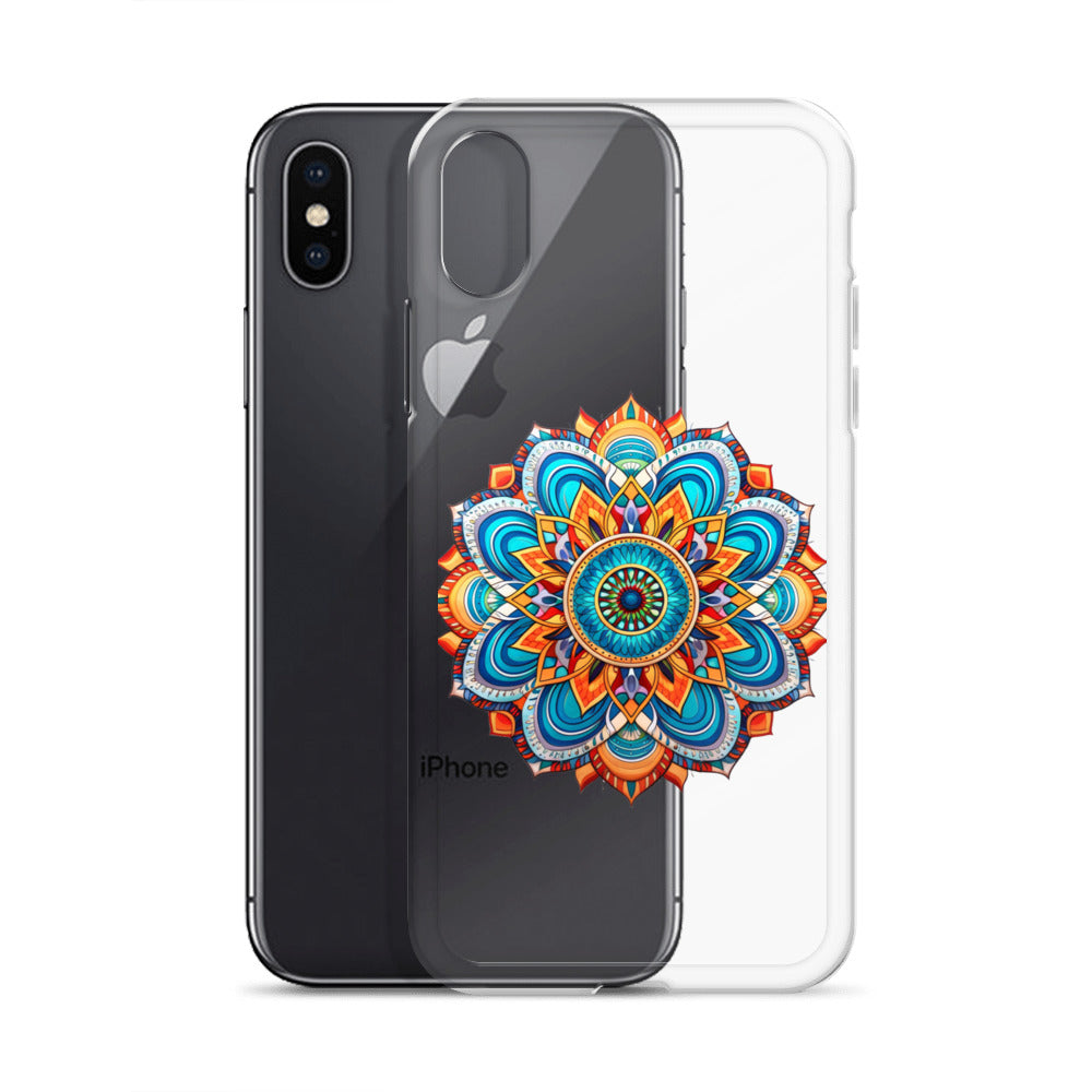 Clear Case for iPhone® Mandala 1