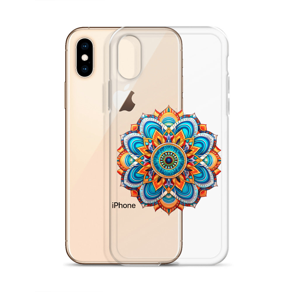 Clear Case for iPhone® Mandala 1