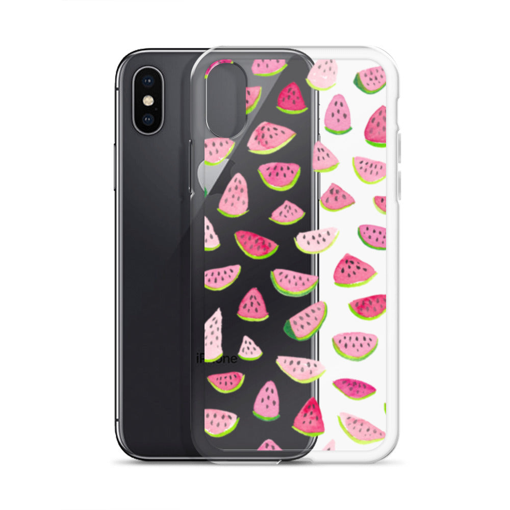 Clear Case for iPhone® Watermelon